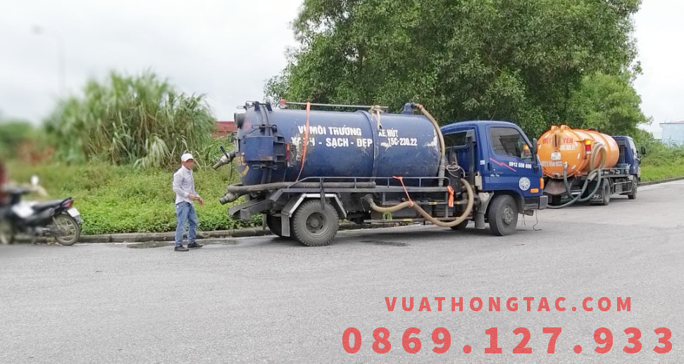 Hút Bể Phốt Tại Nhà Máy Khu Vực Hà Nội