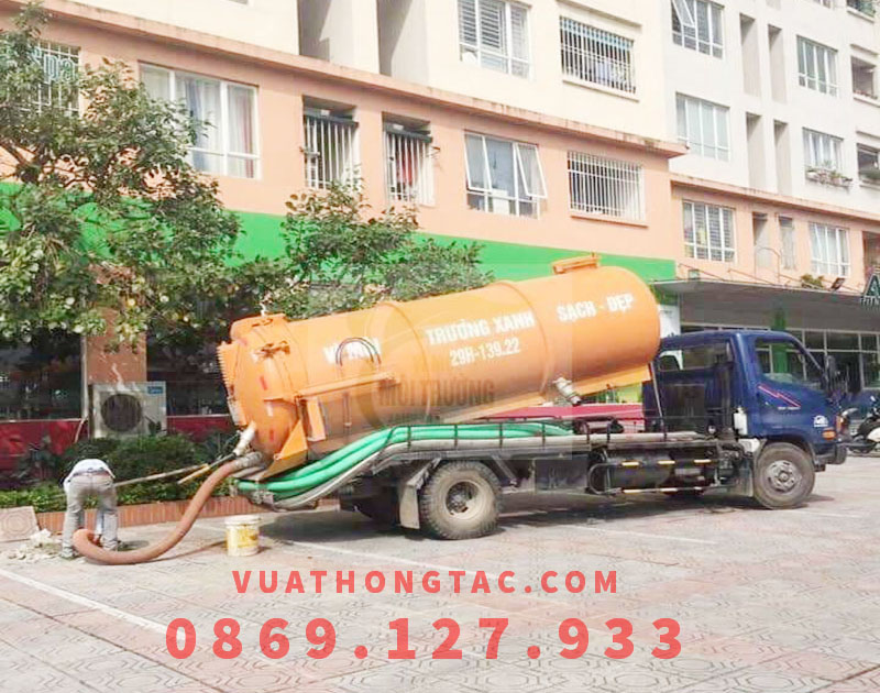 Hút Bể Phốt Tại Tòa Chung Cư Hà Nội