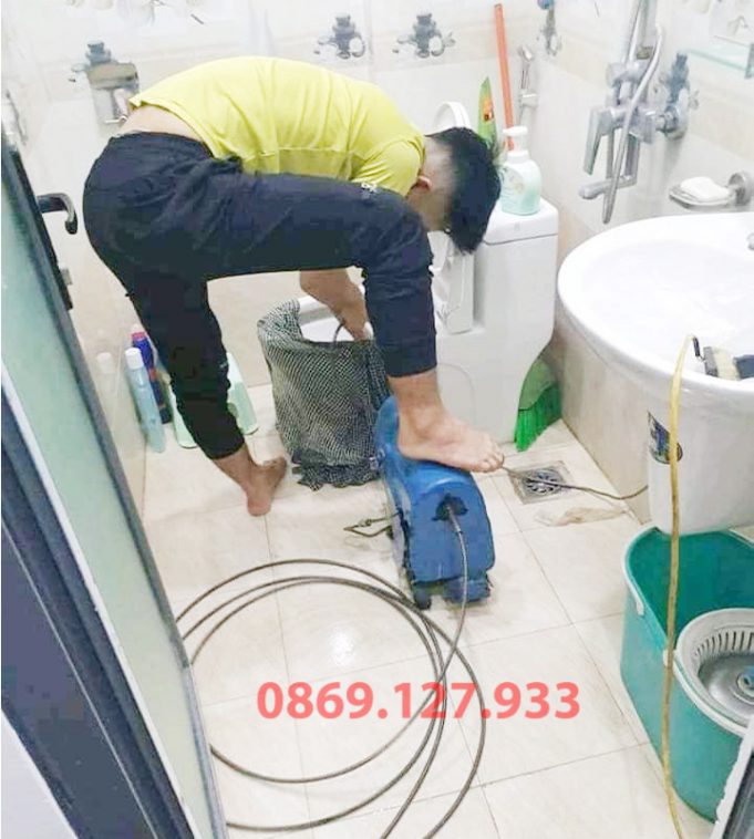 Thông tắc bồn cầu hút bể phốt Xuân Đỉnh Chỉ 80K