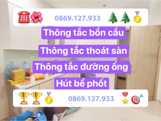 Thông tắc công hút bể phốt tại Chùa Bộc