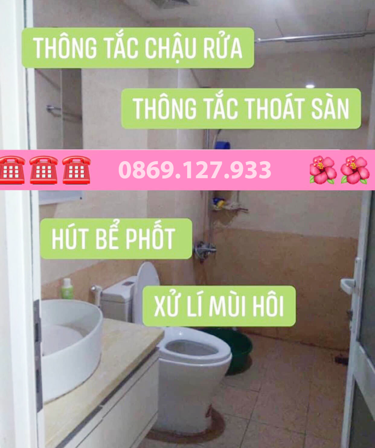 thoát sàn chậu rửa Bể tiểu Nạo vét cống rãnh hà nội